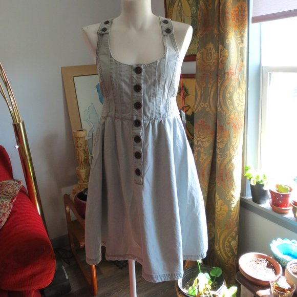 Radcliffe London Denim Sleeveless Dress New With Tags - Picture 1 of 6